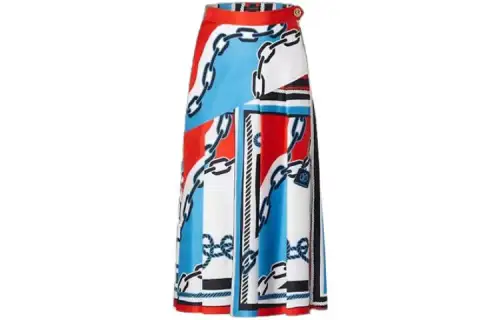 LOUIS VUITTON Casual Long Skirt Women's Multicolor