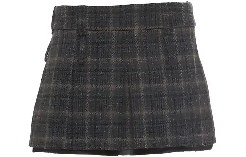 MIU MIU FW22 Casual Short Skirts Women's Gray