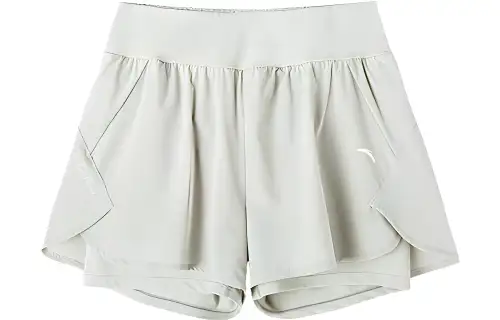 Anta Variety Training Collection Sports Shorts Women's Light Green