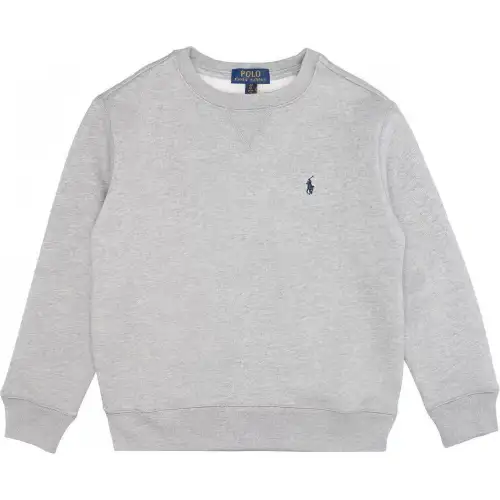 Polo Ralph Lauren Sweatshirt, pony, long-sleeve with a round collar for boys, children's clothing, logo embroidery service, for teenagers