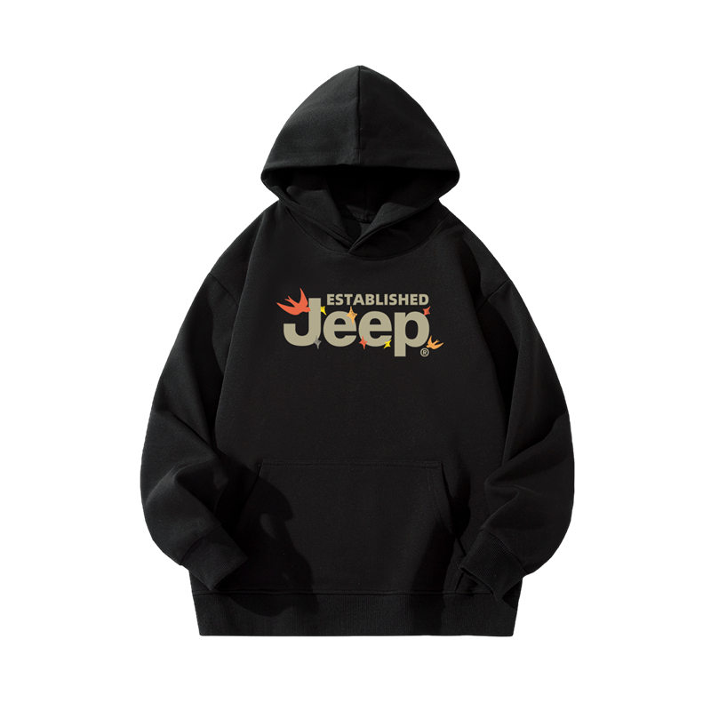 Унисекс худи Jeep Jeep logo (серый)