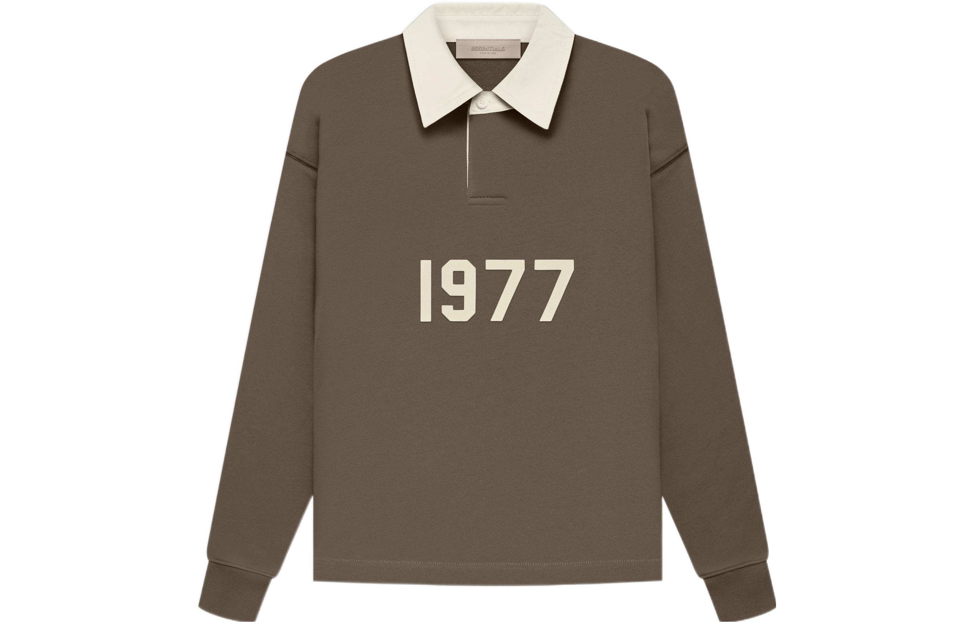 Поло Fear of God Essentials (коричневое)