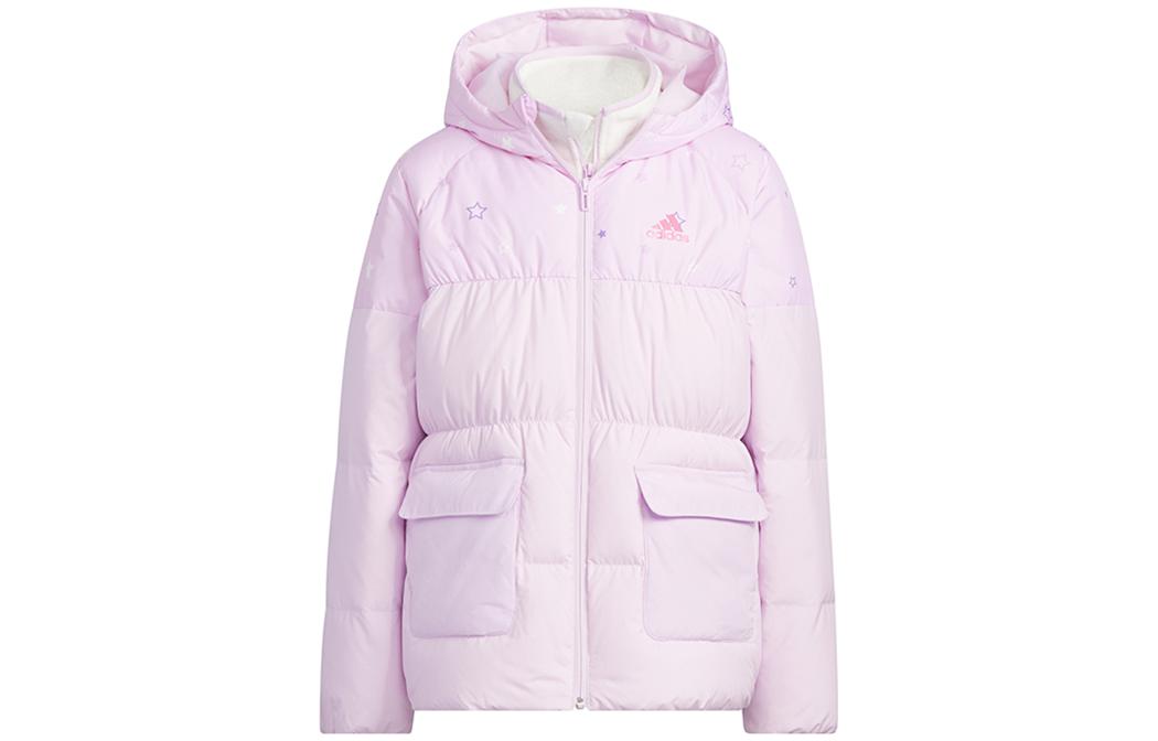 детская куртка adidas (розовая)