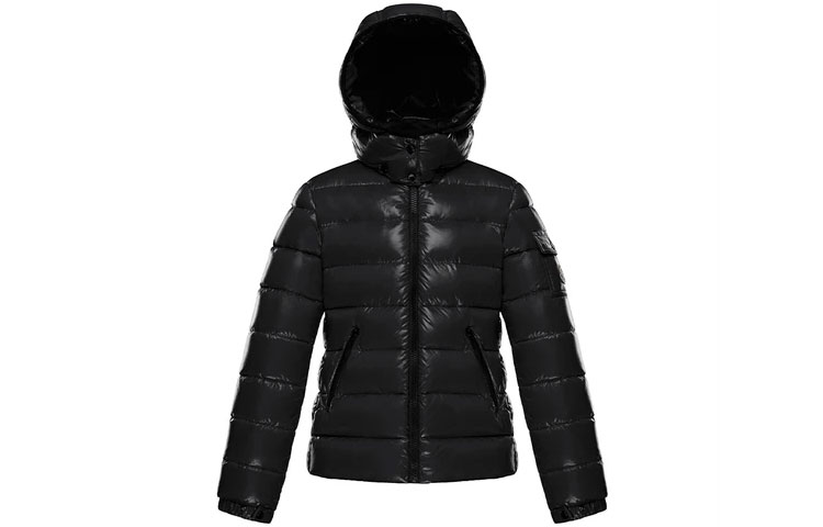 Детский куртка-пуховик Moncler Bady Logo (черный)