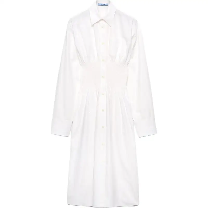 Prada cotton-canvas dress