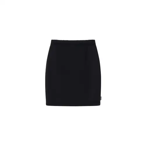 Balenciaga Elastic Waistband Mini Skirt