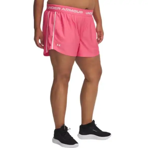 Under Armour TechPlay Up Casual Shorts Women's Pink White