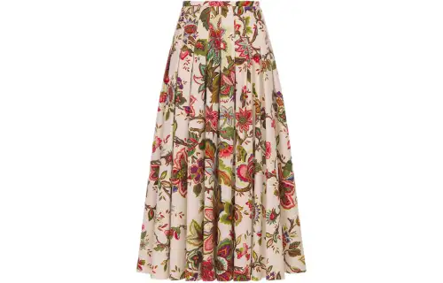 DIOR Casual Long Skirt Women's Multicolor