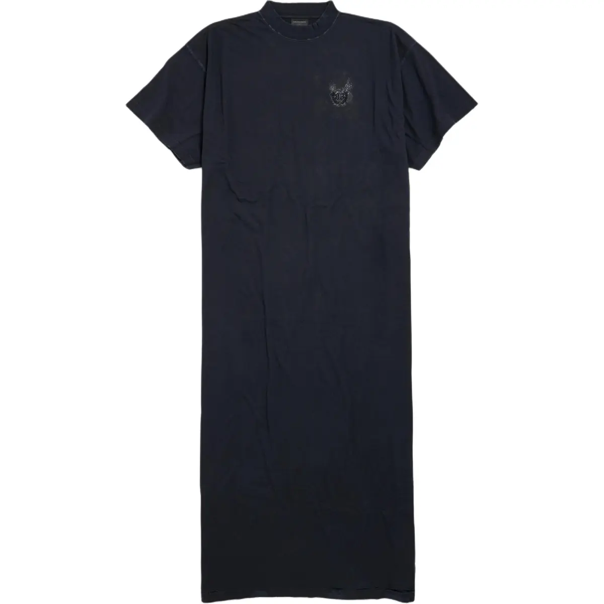 Balenciaga Short Sleeved Dress Regular Fit Women's Black