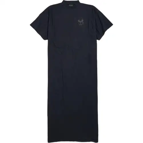 Balenciaga Short Sleeved Dress Regular Fit Women's Black