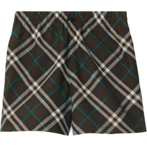 Burberry Checked Shorts