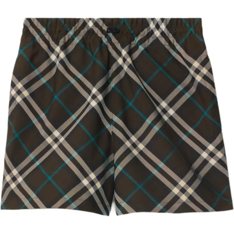 Burberry Checked Shorts