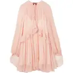 GUCCI SS25 Cruise Collection Long Sleeved Dress Women's Light Pink