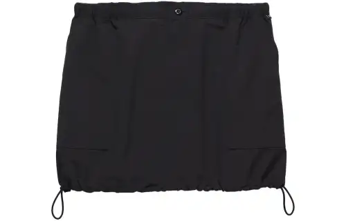 Vans Riley Nylon Mini Skirt Casual Short Skirts Women's Black