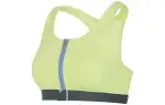 Nike DF SWSH ZIP FRONT BRA Sports Underwear Women's Neon Yellow
