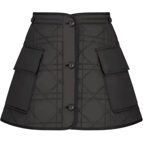 DIOR Belted Cargo Mini Skirt 'Black/Khaki'