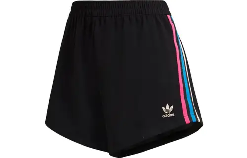 Adidas Originals Sports Shorts Women's Black Moderate Woven Shorts