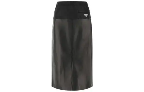 PRADA Casual Long Skirt Women's Black