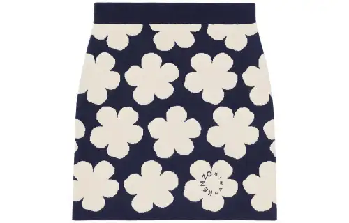 KENZO x Nigo FW22 Casual Short Skirts Women's Dark Blue