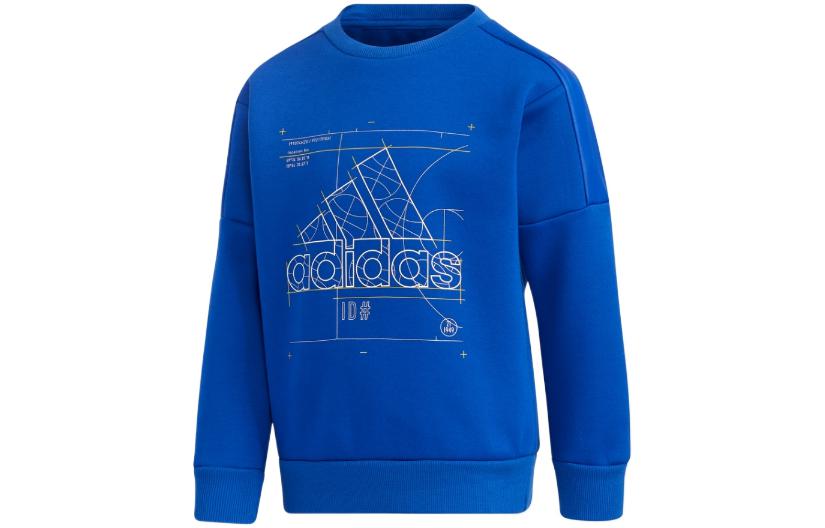 Мужское худи adidas Logo (синее)