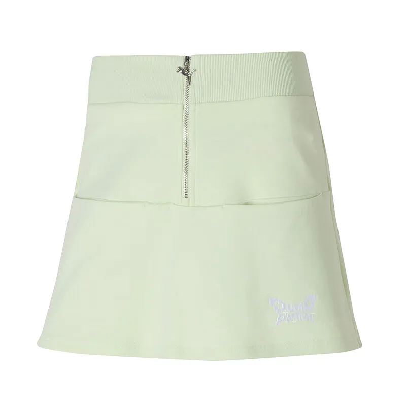 PUMA SS24 Casual Short Skirts Women's Green