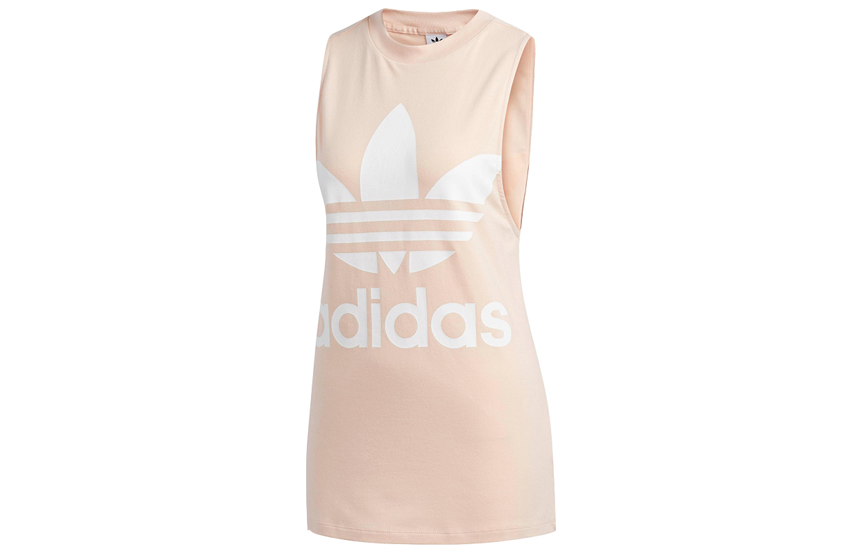 Adidas Originals Trefoil Sleeveless Sports Shirts Women’s Pink Other