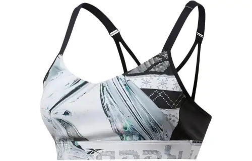 Reebok Ts Hero Strppy Bra Gift Sports Underwear Women's White