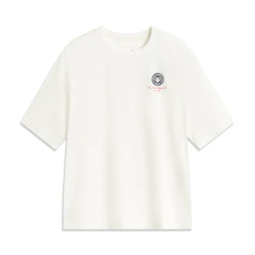 Li Ning Sports Life Collection T Shirt Women's Ivory