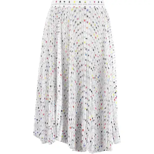 Balenciaga Casual Long Skirts Women's Multicolor Thin Mid Length Other