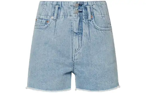 EVISU Denim Shorts Women's Blue Moderate Other