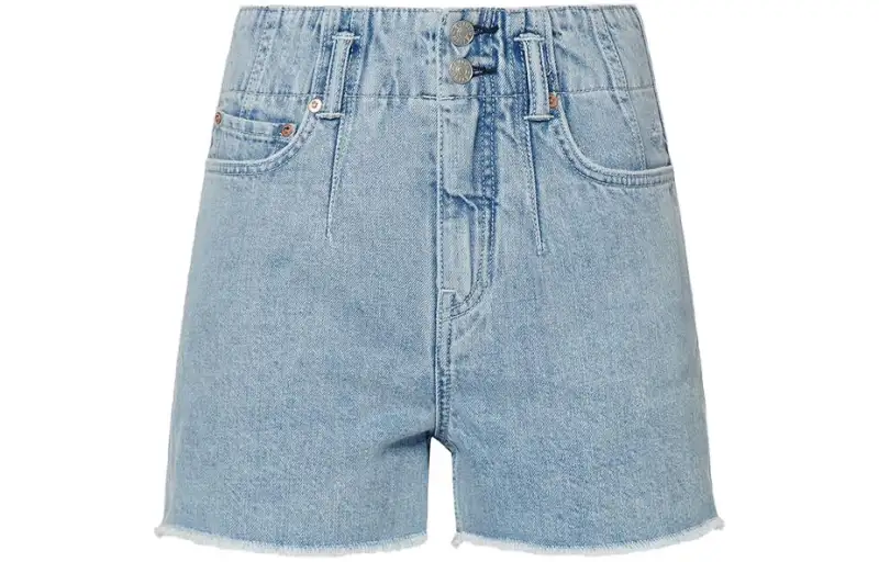 EVISU Denim Shorts Women's Blue Moderate Other