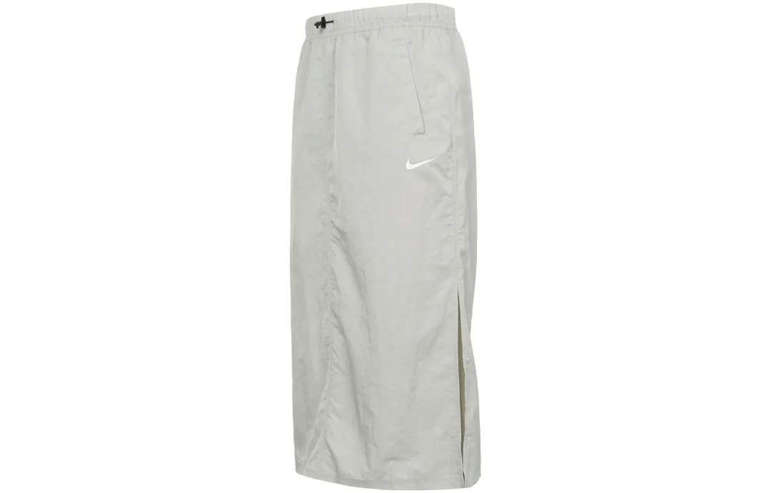 Nike Casual Long Skirt Women's Gray