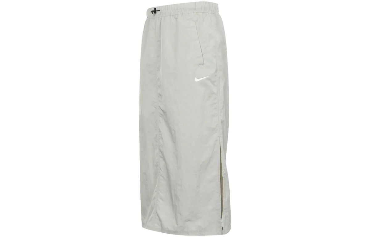 Nike Casual Long Skirt Women's Gray