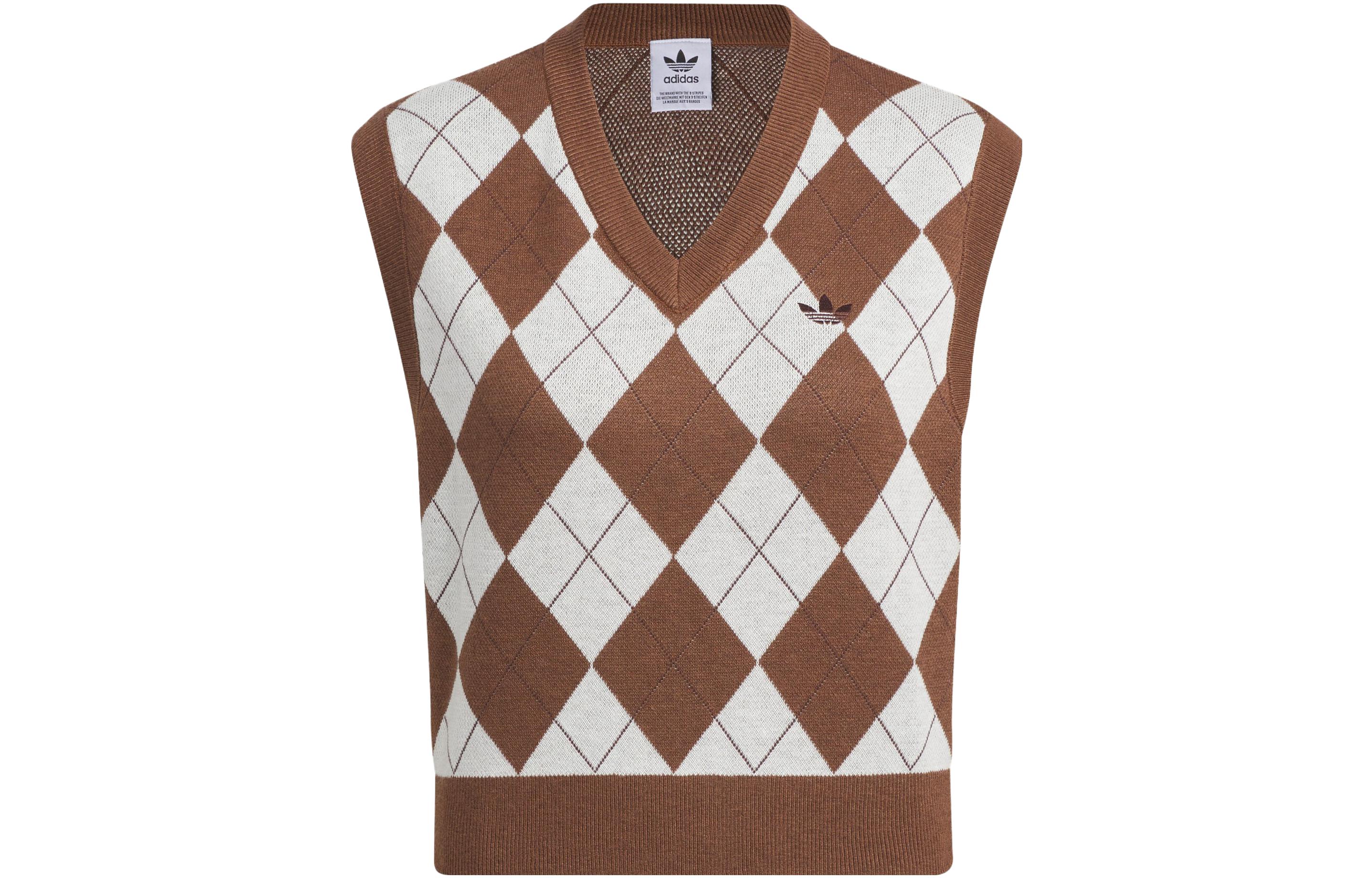 Adidas Originals Sleeveless Sports Shirts Women’s Brown/White