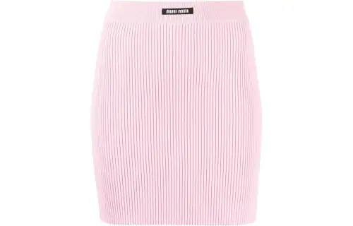 MIU MIU SS23 Casual Short Skirts Women's Pink