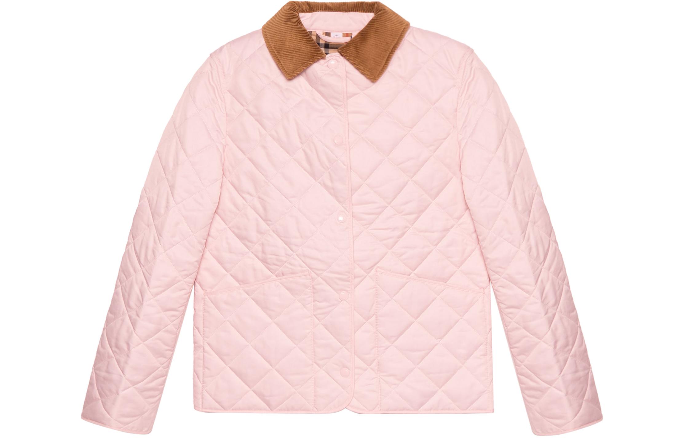 Детская куртка Burberry (розовая)
