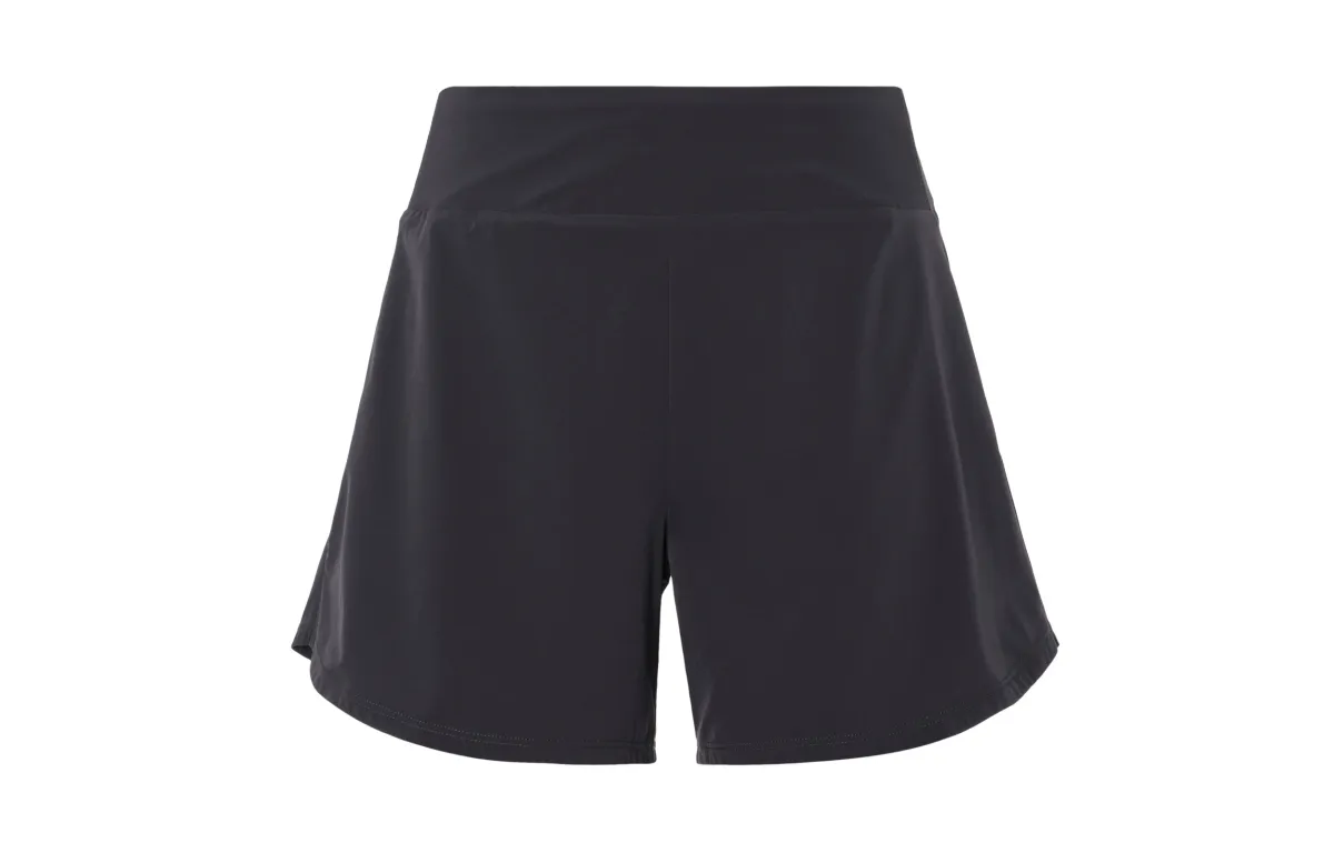 Nike Sports Shorts Women's Iron Frame Black Moderate Ripped Pants