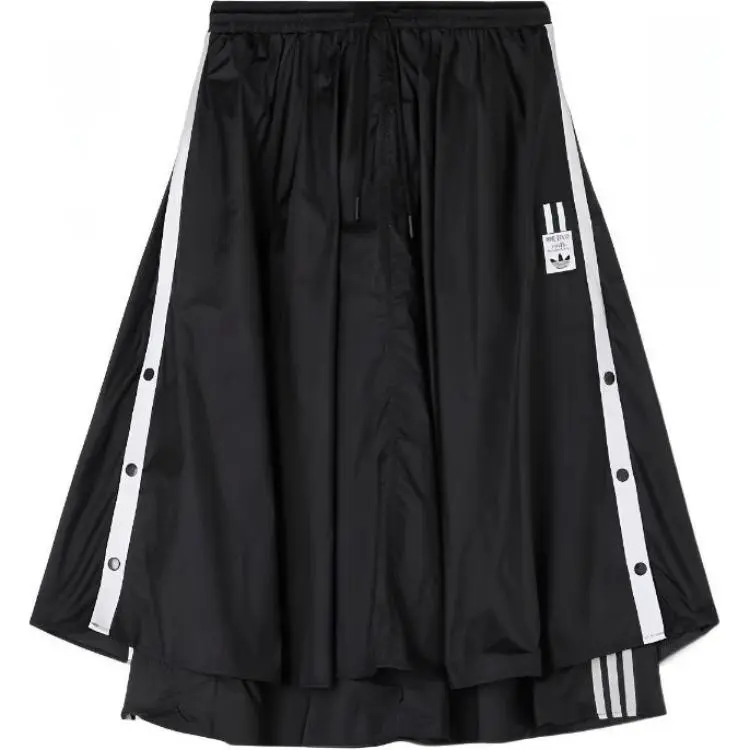 Adidas Originals ADIBREAK Casual Long Skirt Japan Version Women's Black