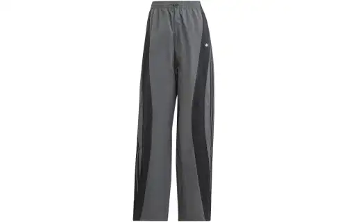 Adidas Originals Sports Pants Women's Black Gray Color Moderate