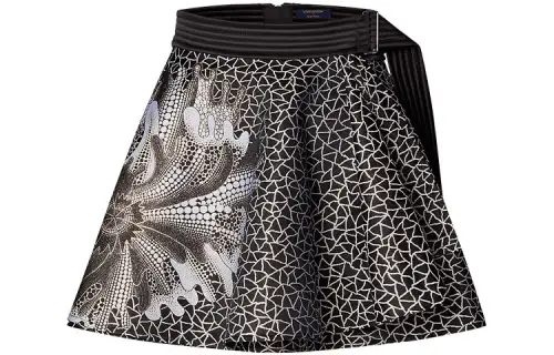 Louis Vuitton x Yayoi Kusama 2010s flower-print mini skirt