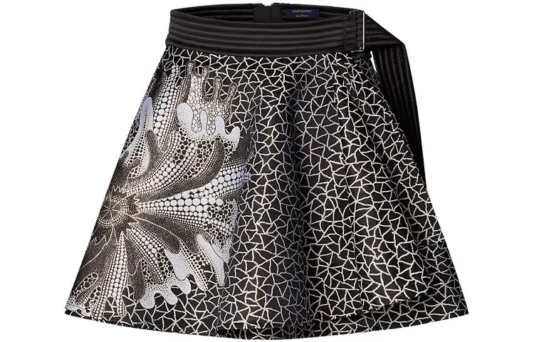 Louis Vuitton x Yayoi Kusama 2010s flower-print mini skirt