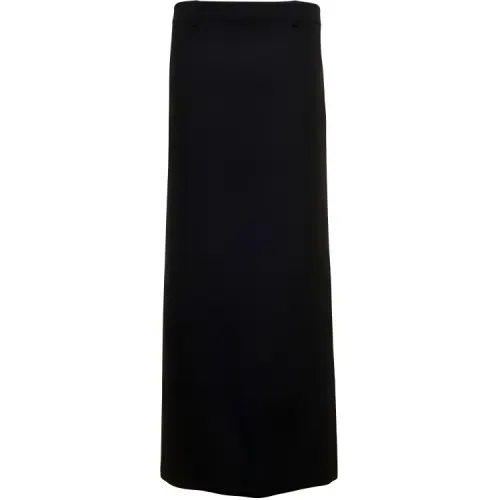 Balenciaga Back Slit Maxi Skirt