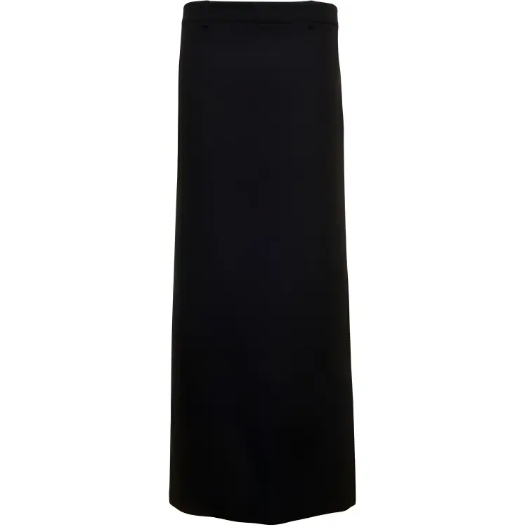 Balenciaga Back Slit Maxi Skirt