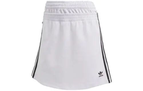 Adidas Originals Casual Short Skirts Japan Version Women's Silver