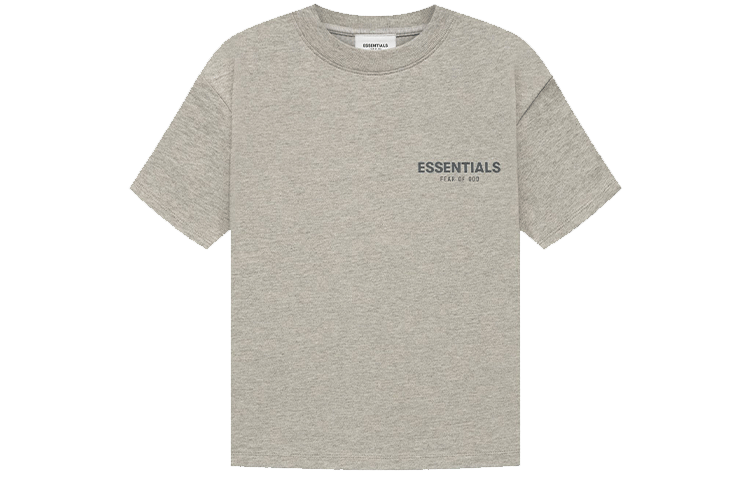 Футболка Fear of God Essentials FW21 (темно-бежевая)