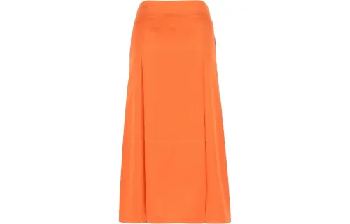 LOEWE SS23 Casual Long Skirt Women's Orange