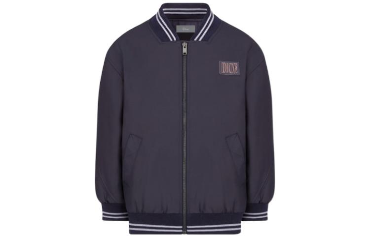 Мужская куртка Dior FW22 Logo (синяя)