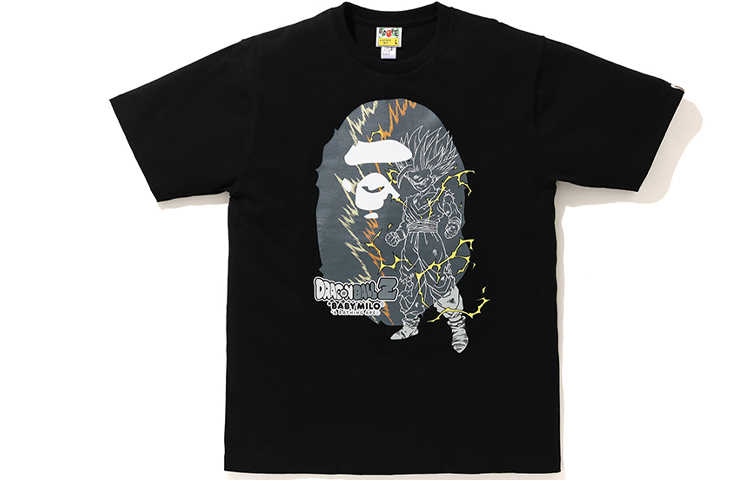 Детская футболка A BATHING APE BAPE x DRAGON BALL Z (черная)