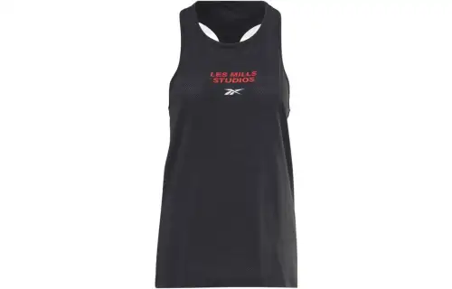 Reebok Sleeveless Sports Shirts Women's Black Other