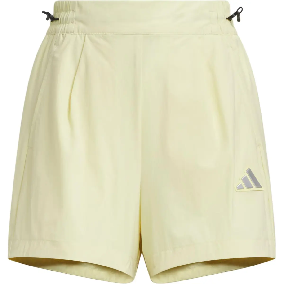 Adidas MODERN TECH WOVEN Casual Shorts Women's Powder Yellow/Black